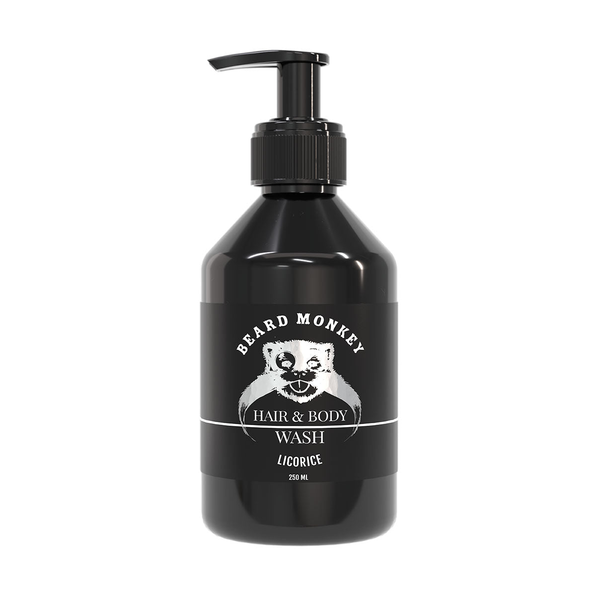 Beard Monkey Licorice Hair & Body Wash 250ml