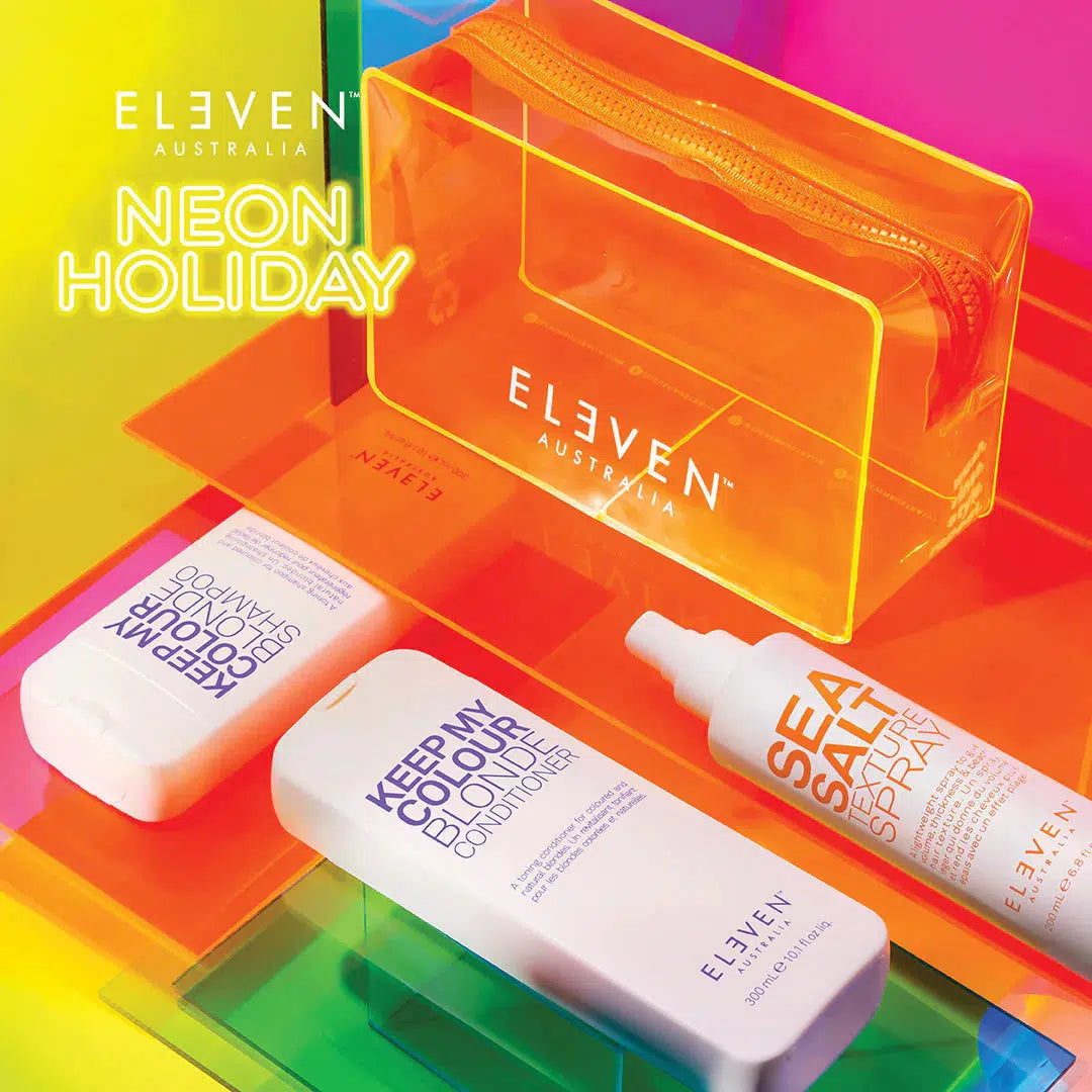 Eleven Australia Keep My Colour Blonde Holiday Neon Bag