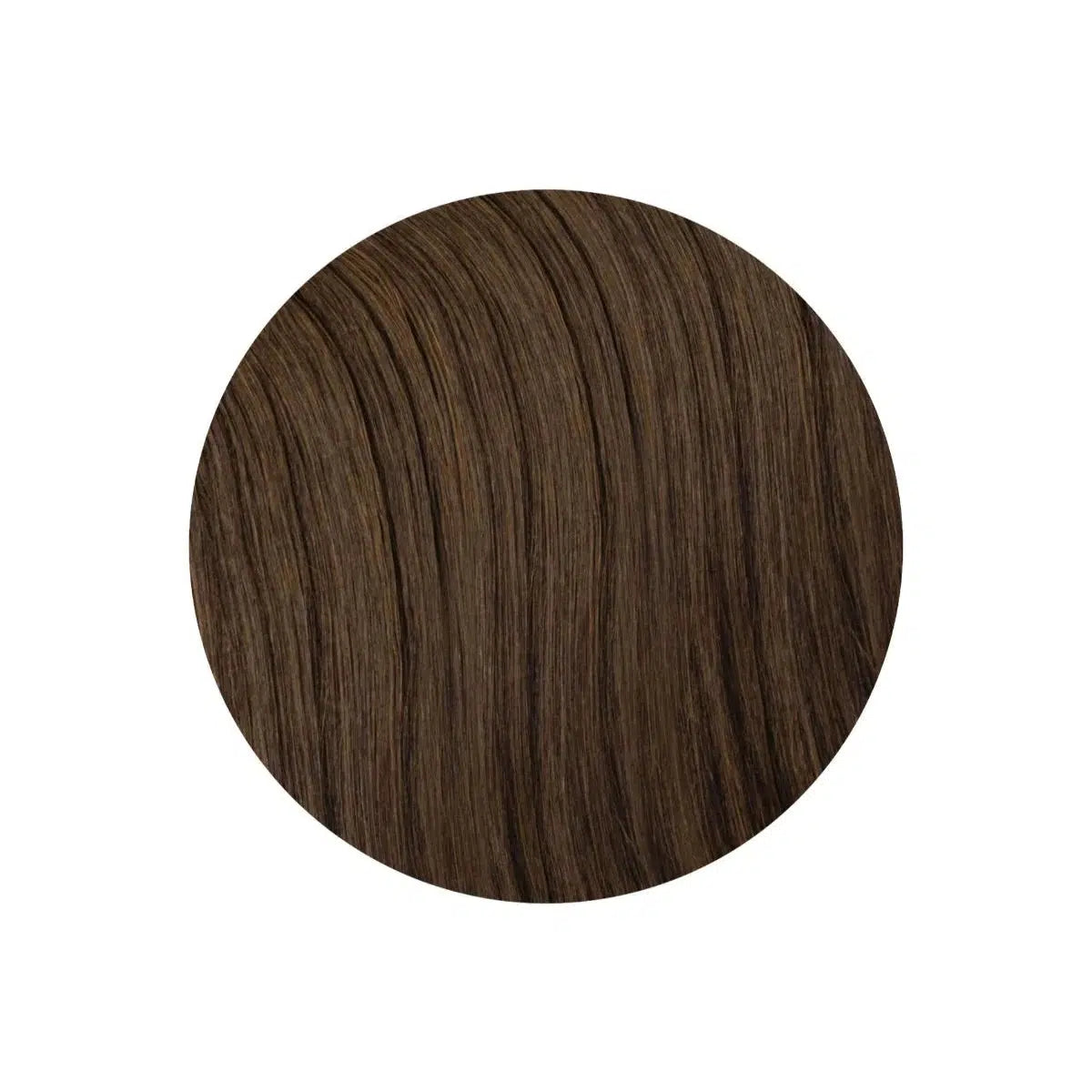 Glam Seamless Invisi Clip In Slétt Chocolate Brown - 3