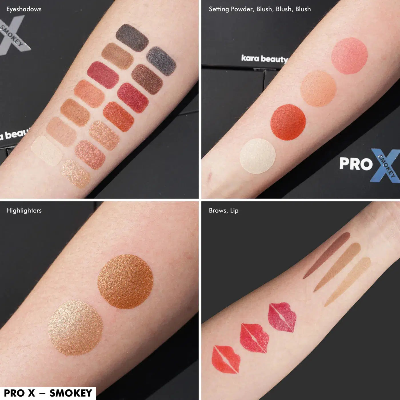 Kara Beauty Pro X Full Face Smokey Palette