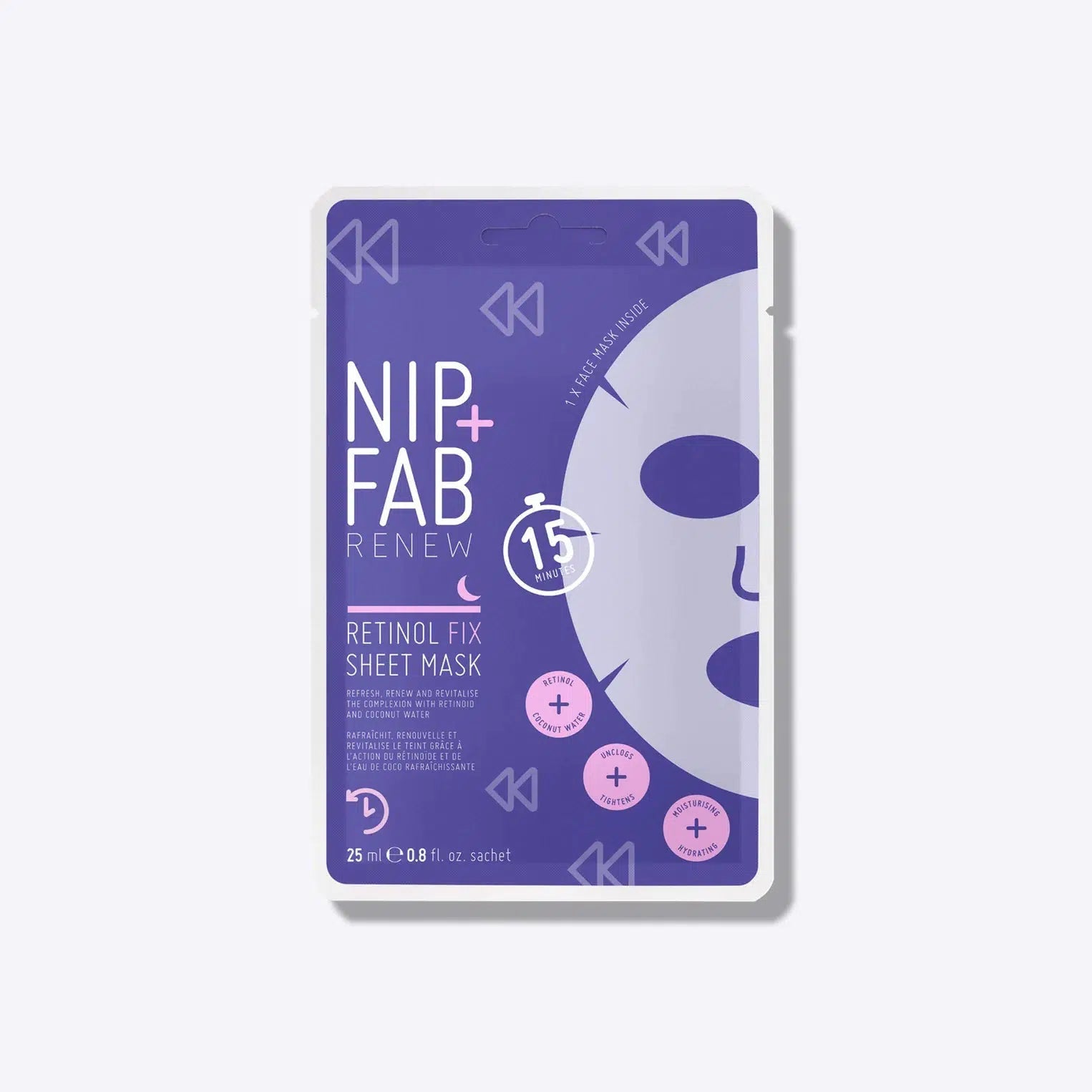 NIP + FAB Retinol Sheet Mask 25ml