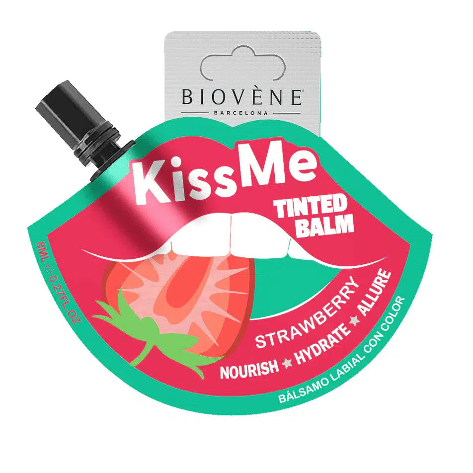 Biovéne Kiss Me Strawberry Tinted Lip Balm 8ml