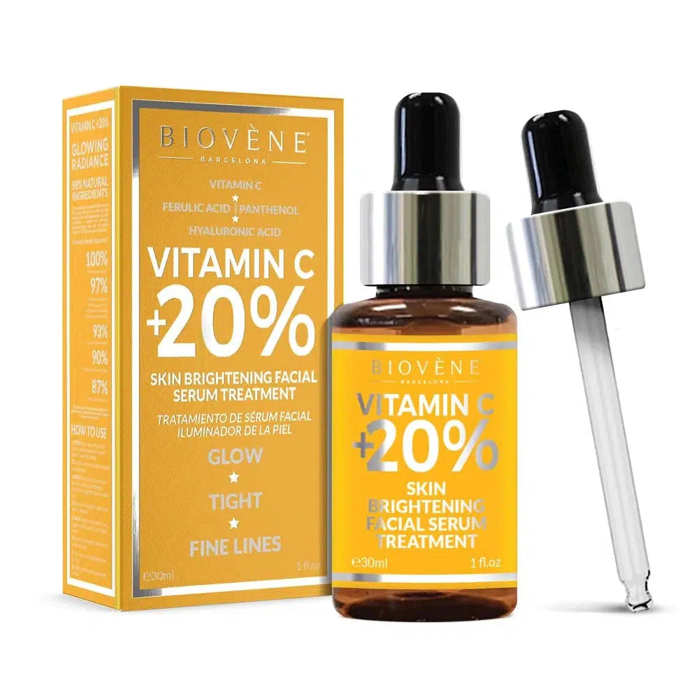 Biovéne VITAMIN C +20% Skin Brightening Facial Serum Treatment 30ml