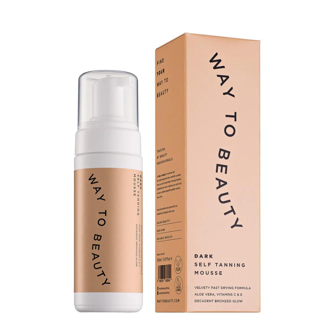 Way To Beauty Self Tanning Mousse Ultra Dark 150ml