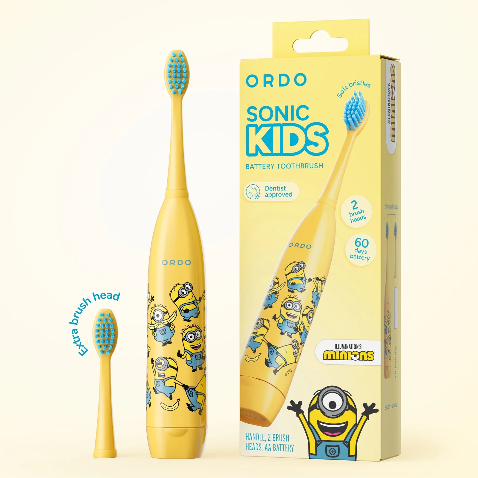 Ordo Sonic Battery Toothbrush Minions
