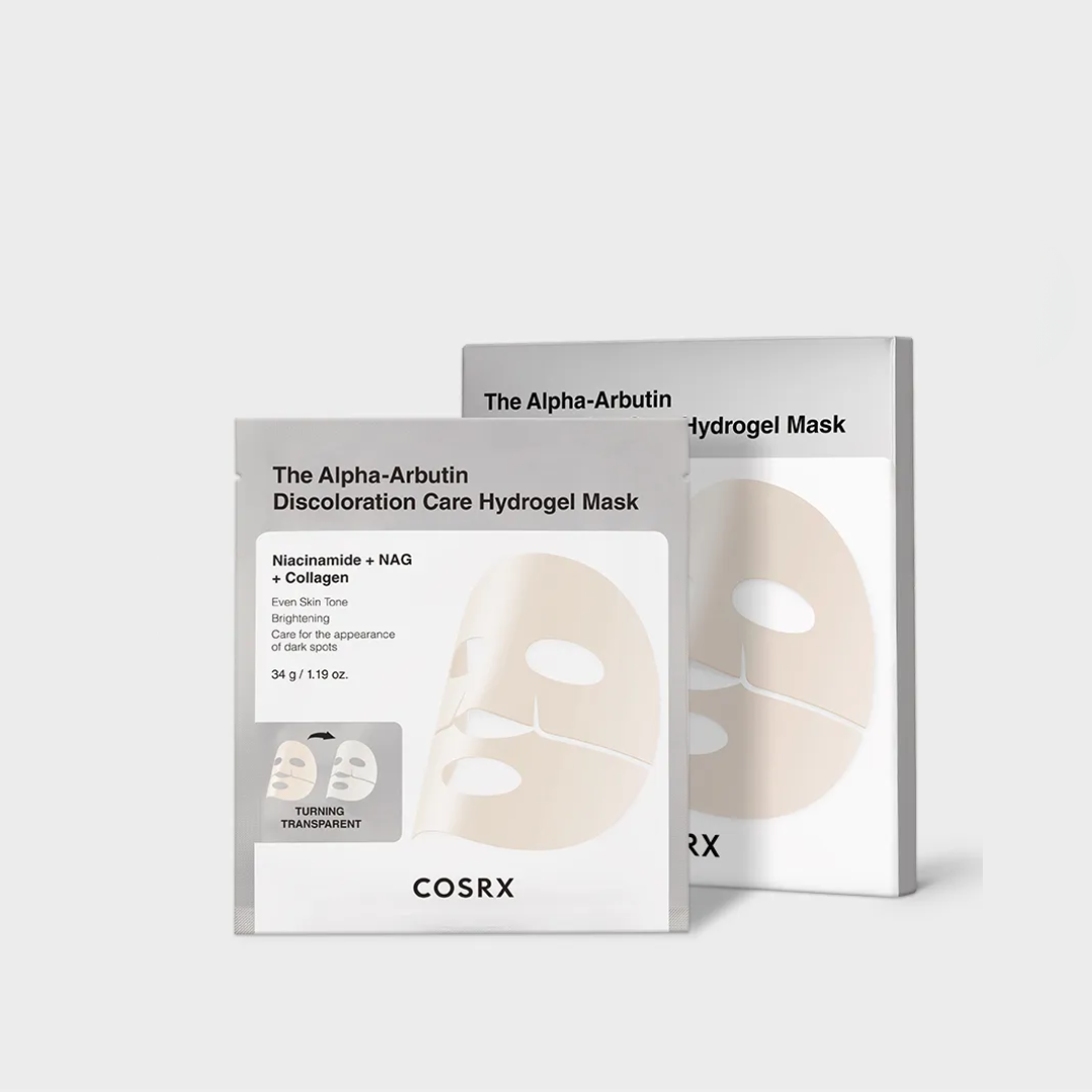 Cosrx The Alpha-Arbutin Discoloration Care Hydrogel Mask 3stk