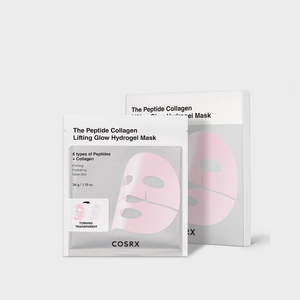 Cosrx The Peptide Collagen Lifting Glow Hydrogel Mask 3stk