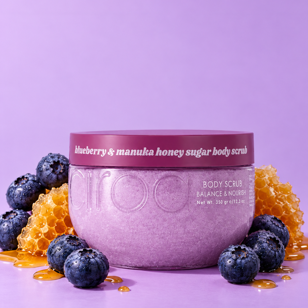 Ciroa Beauty Blueberry And Manuka Honey Body Scrub 350gr