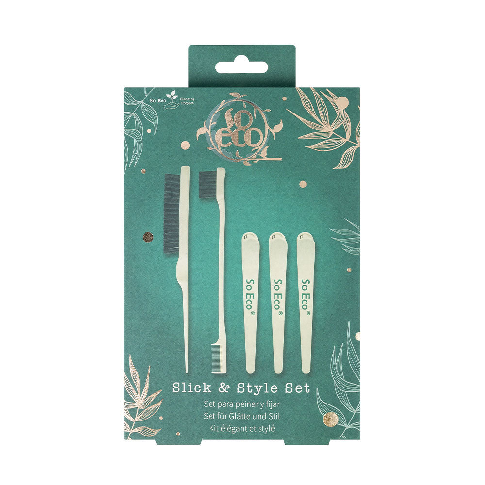 Brush Works So Eco Slick & Style Gjafasett