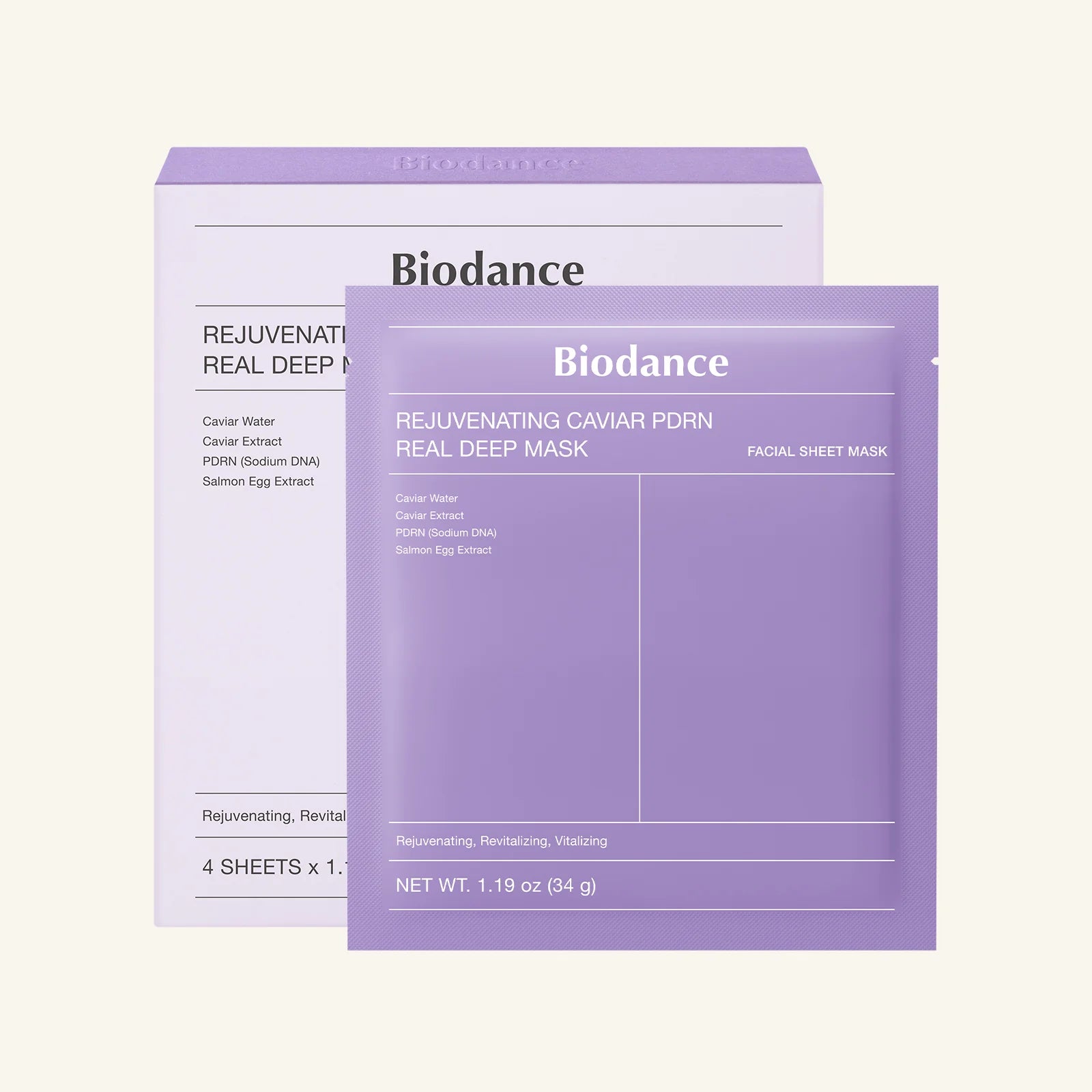 Biodance Rejuvenating Caviar PDRN Real Reep Mask