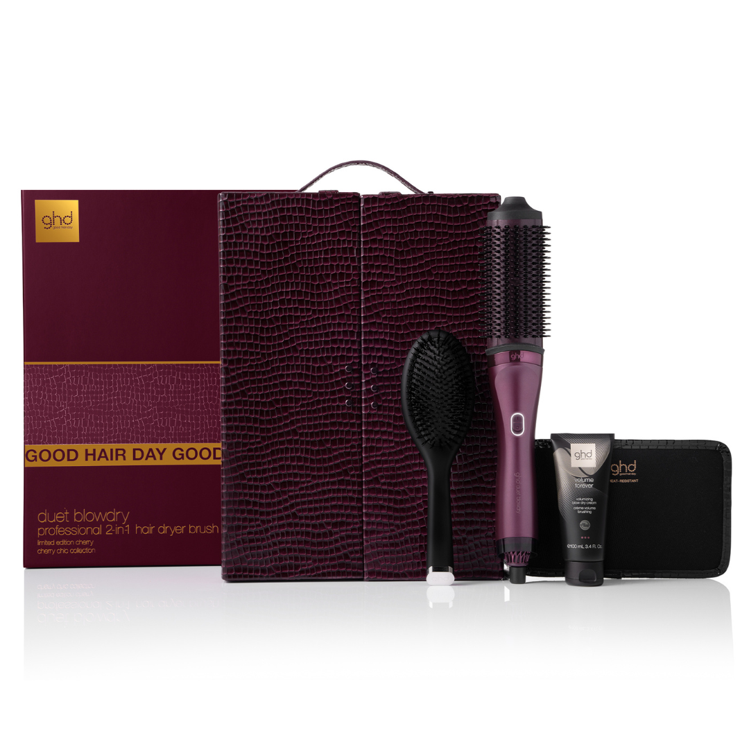 GHD Duet Blowdry Limited Edition Cherry Chic Gjafasett