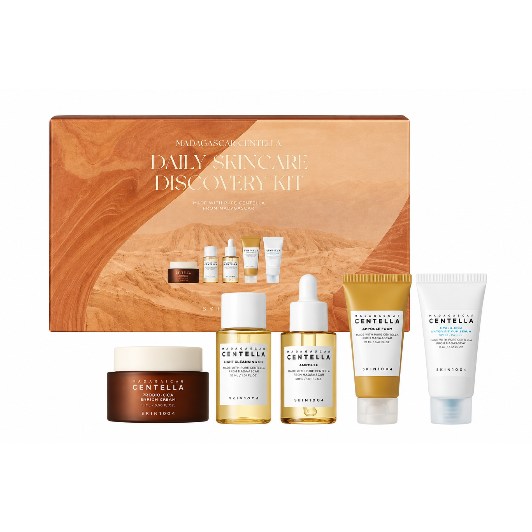 Skin1004 Madagascar Centella Daily Skincare Discovery Gjafasett