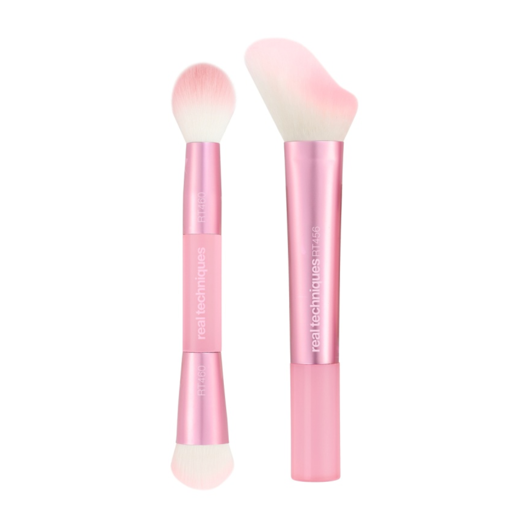 Real Techniques Sweet Tooth Sugar Glaze Brush Duo Gjafasett