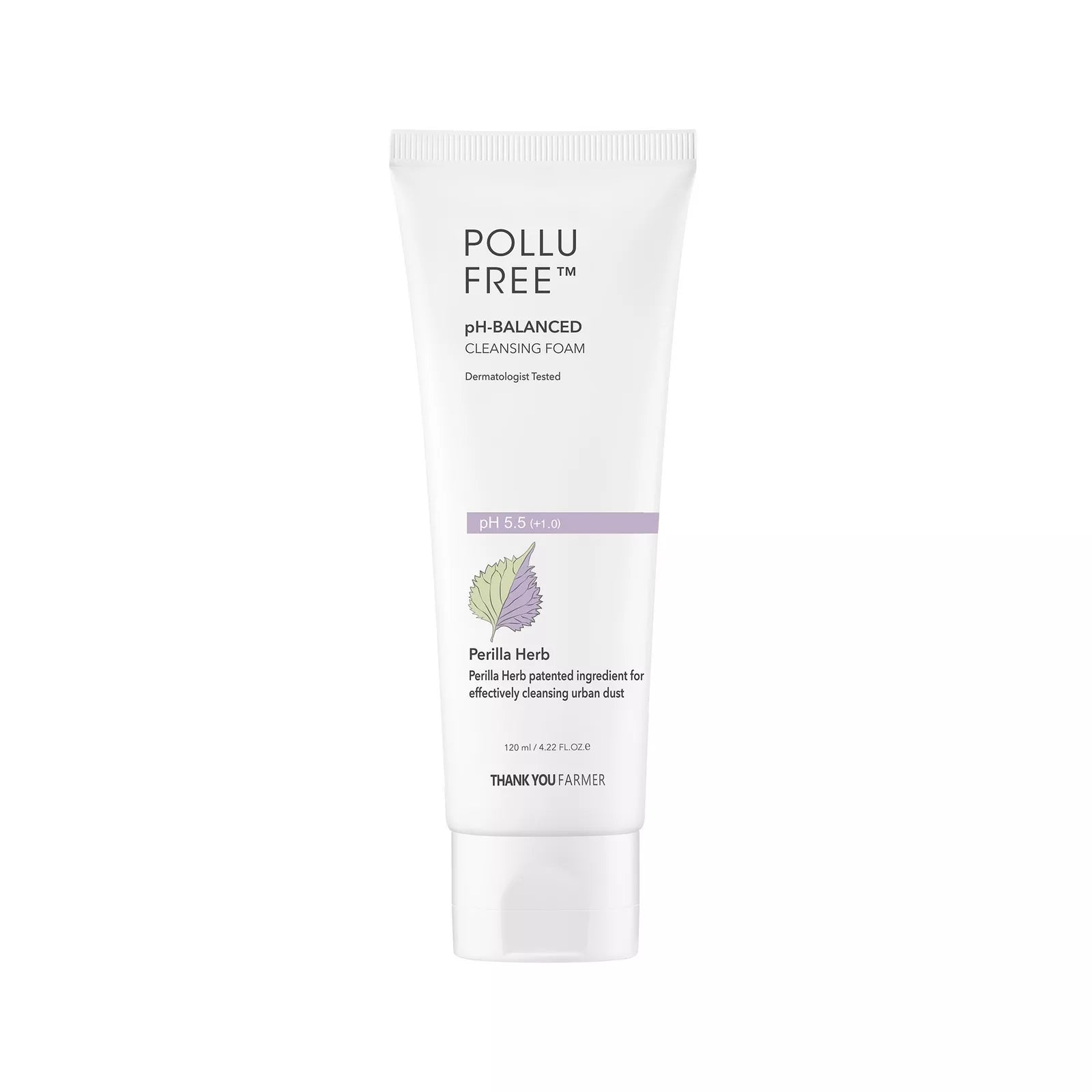 Thank You Farmer Pollufree PH Cleansing Foam 120ml