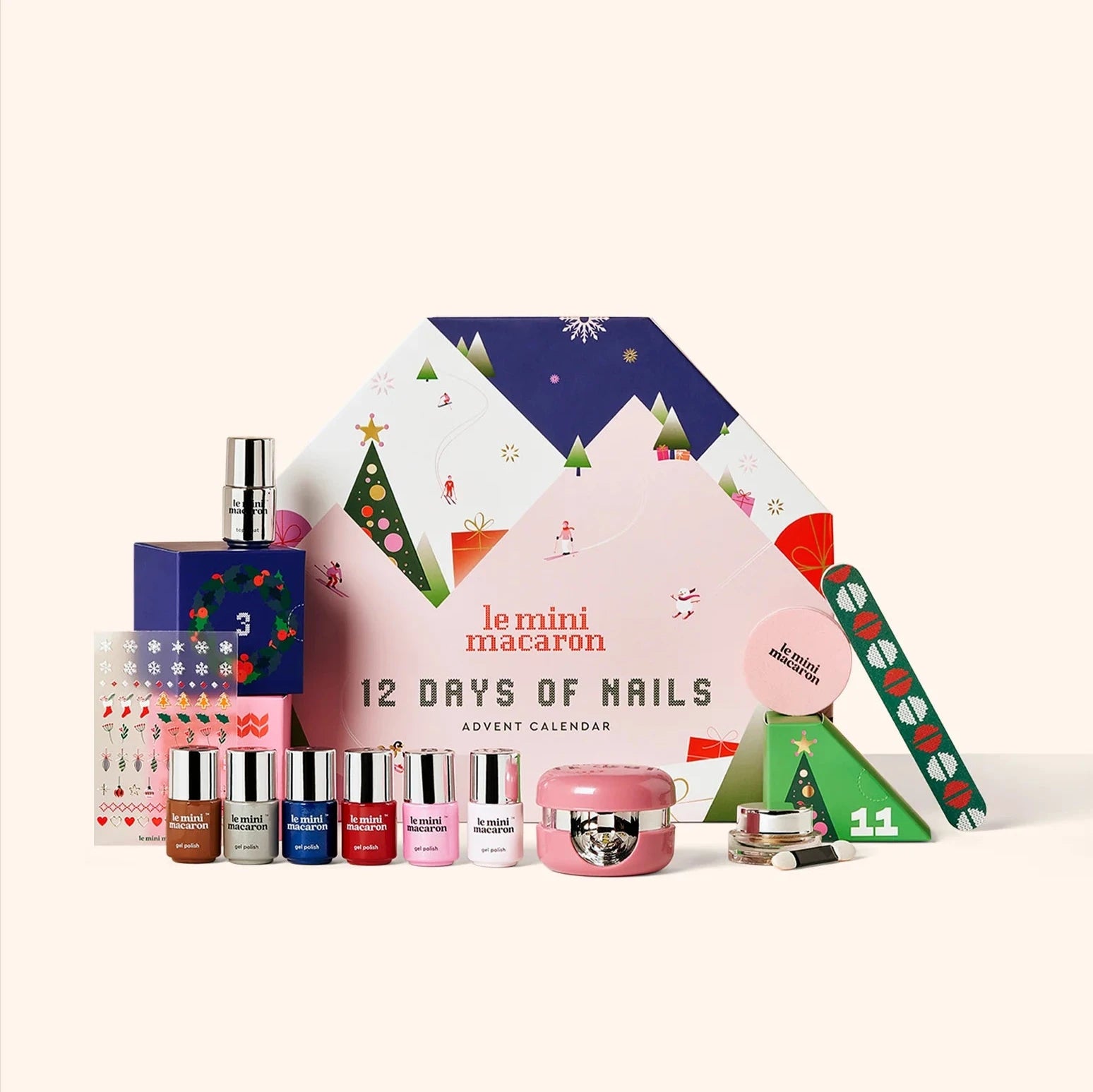 Le Mini Macaron 12 Days Of Nails Calendar