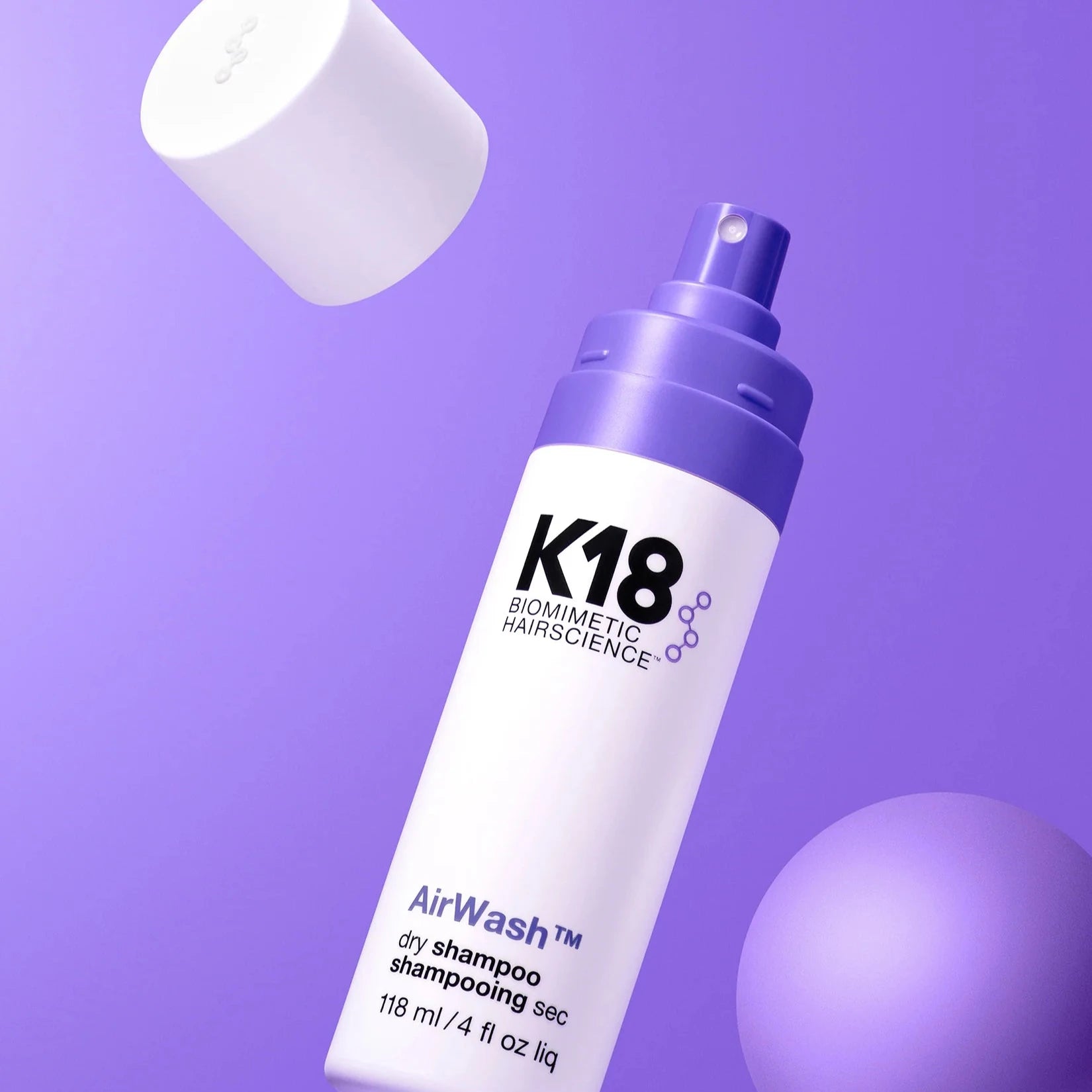 K18 Airwash Dry Shampoo 118ml - Forsala