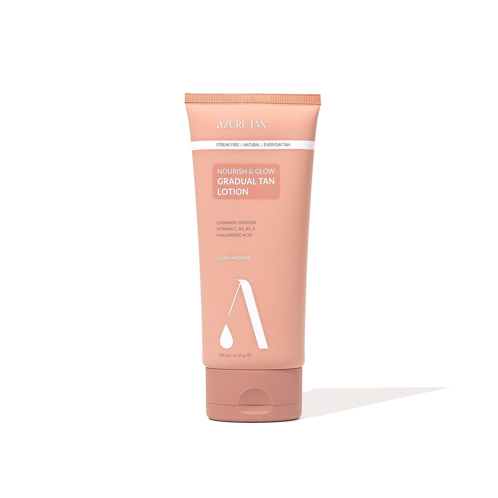 Azure Tan Gradual Tan Lotion Light Medium 200ml