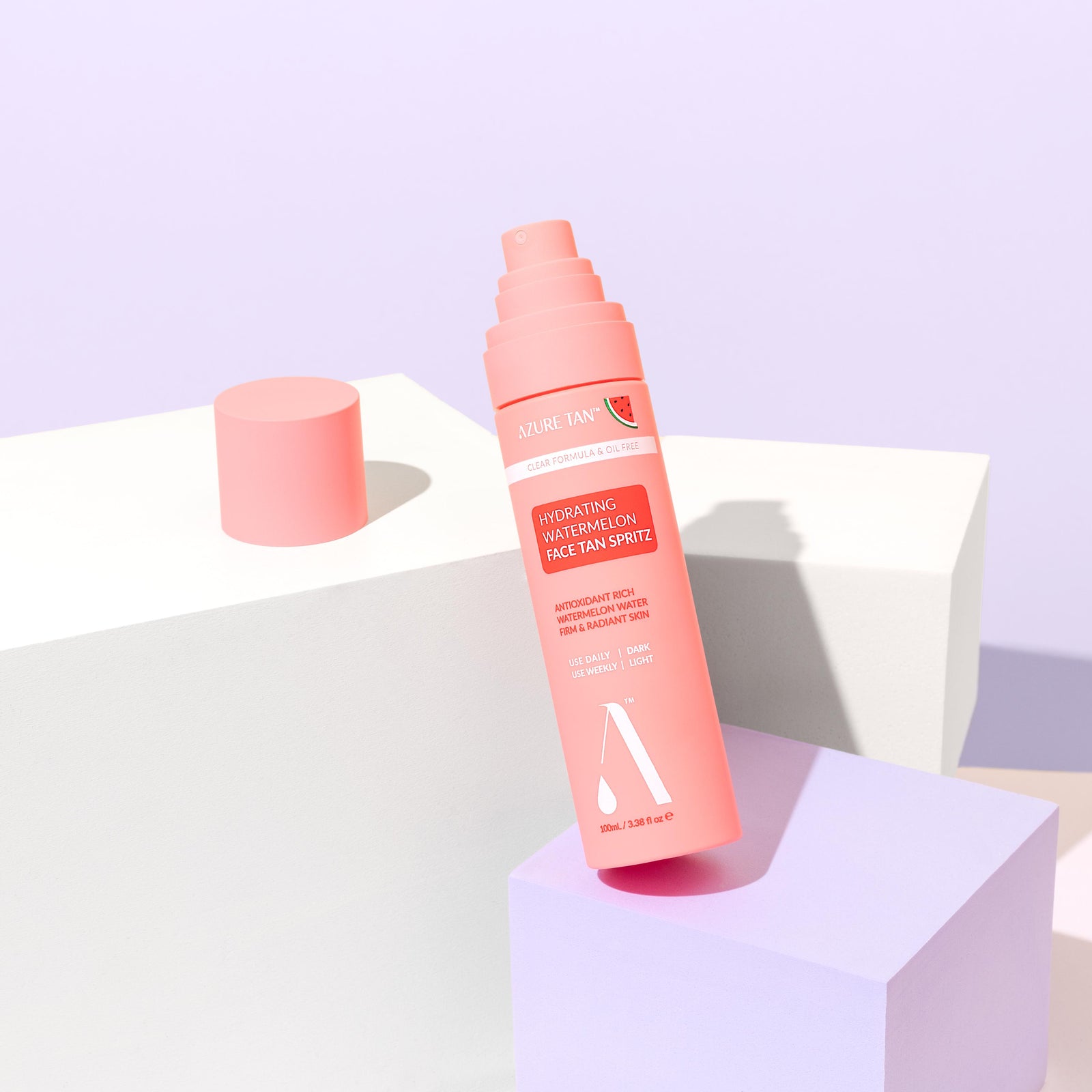 Azure Tan Hydrating Watermelon Face Tan Spritz 100ml