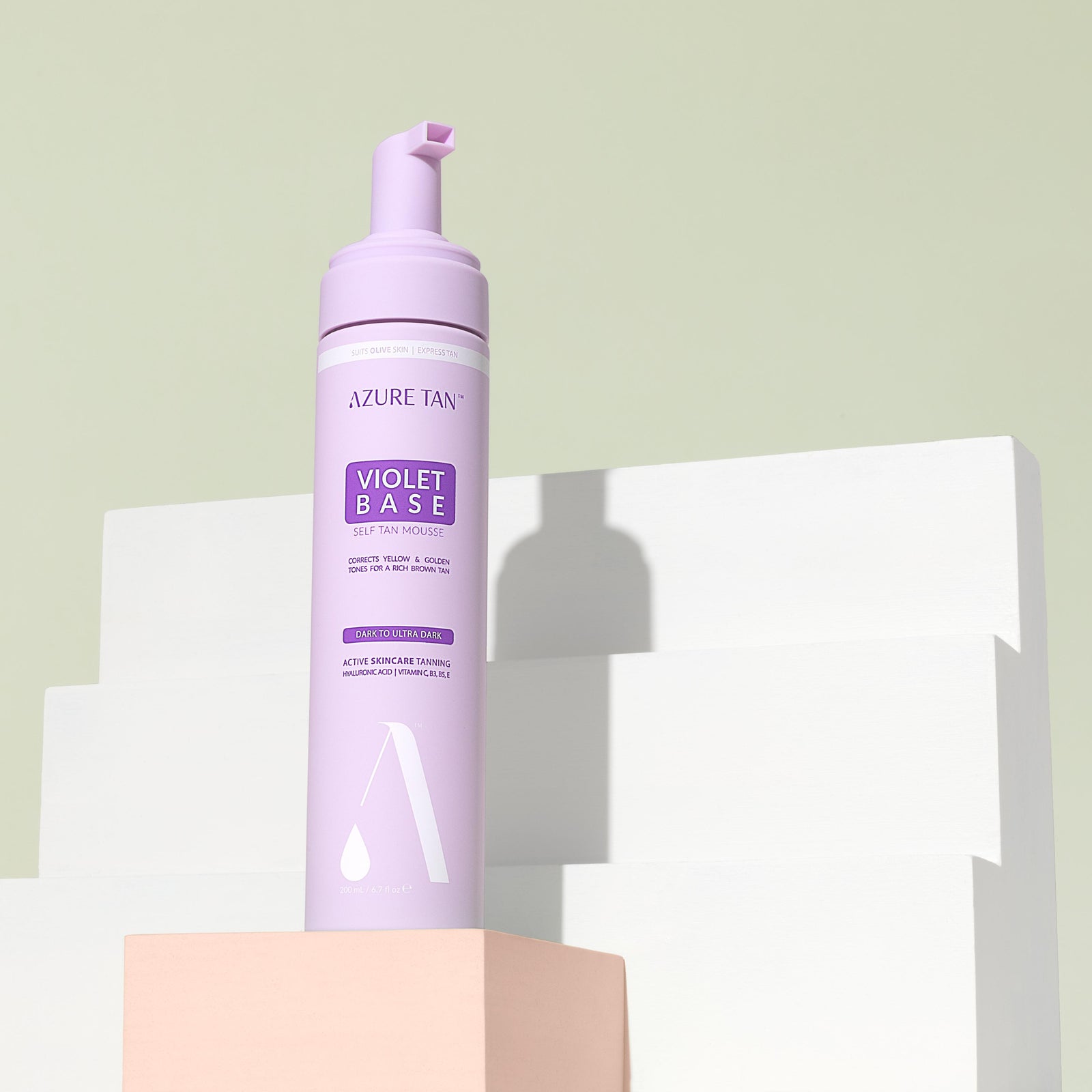 Azure Tan Self Tan Mousse Violet Base 200ml