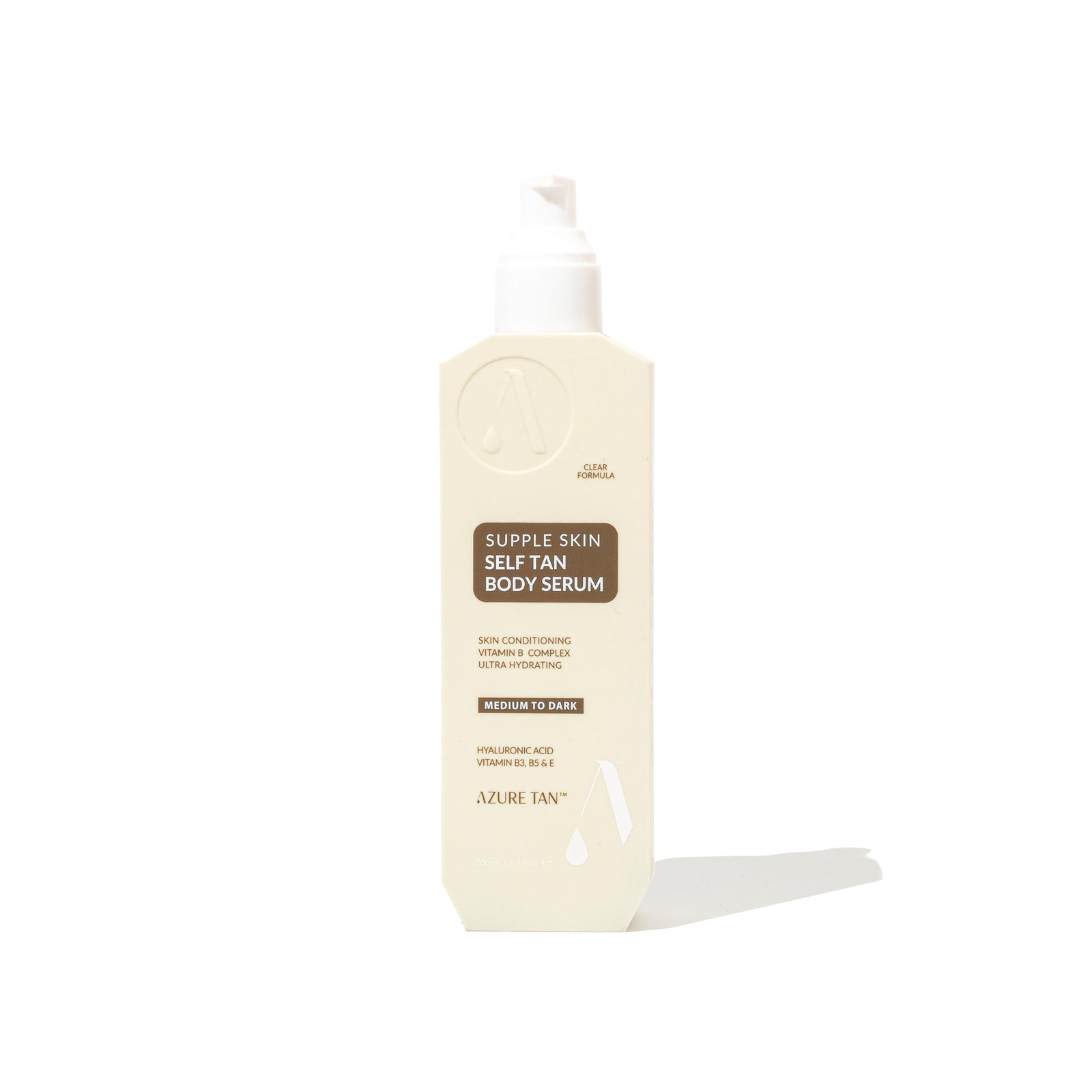 Azure Tan Tanning Serum Medium Dark 200ml