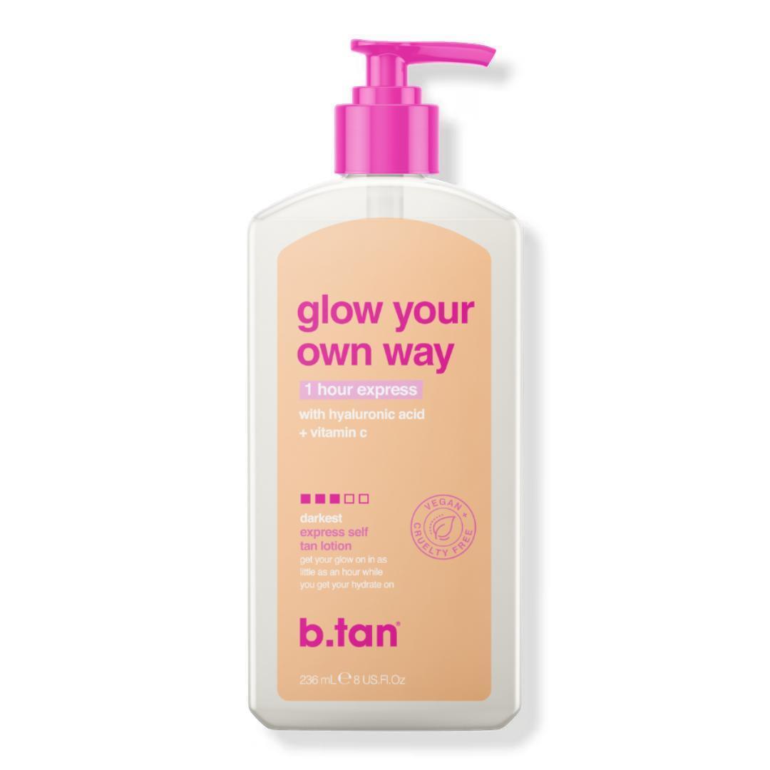 B.Tan Glow Your Own Way Express Tan Lotion 236ml
