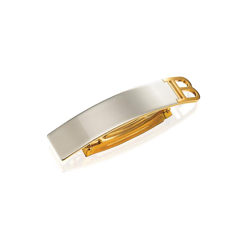 Balmain Barrette Pour Cheveux Medium Silver Gold