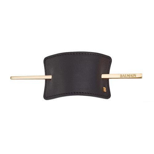 Balmain Hair Barrette Leather