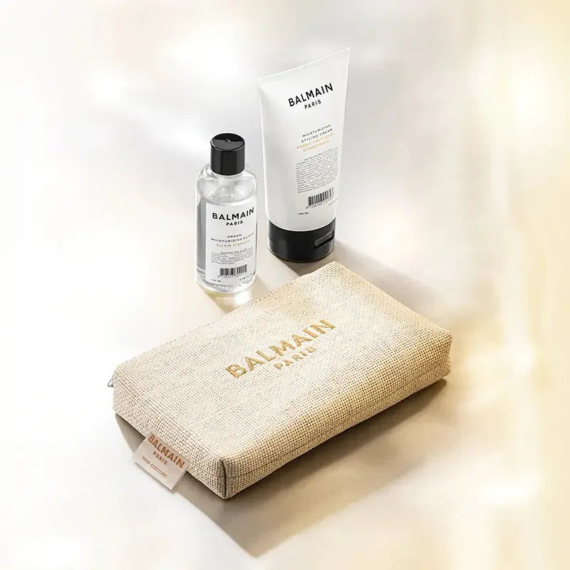 Balmain Limited Edition Cosmetic Bag Gjafasett