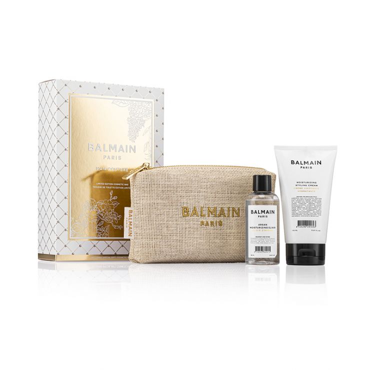 Balmain Limited Edition Cosmetic Bag Gjafasett