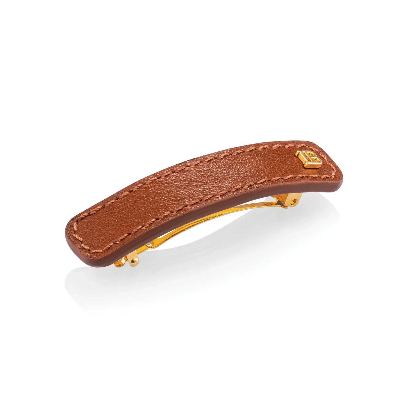 Balmain Riviera Barrette Cognac