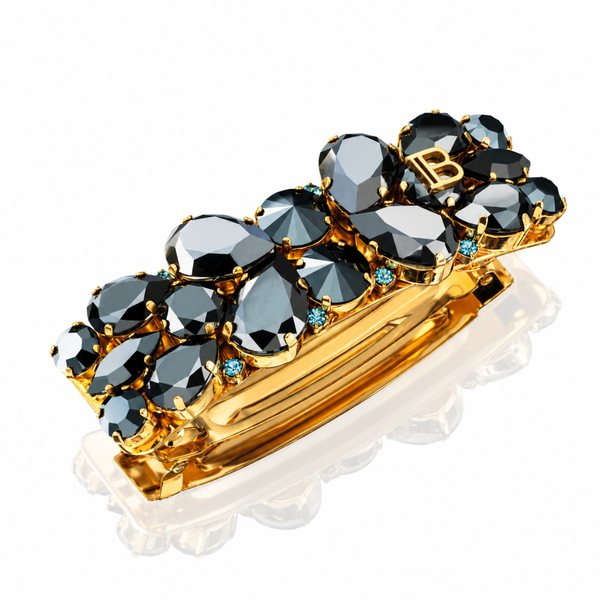 Balmain Midnight Black Barrette