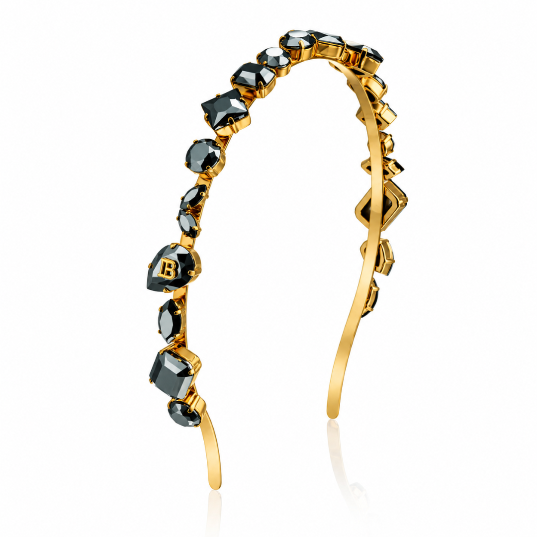 Balmain Midnight Black Headband