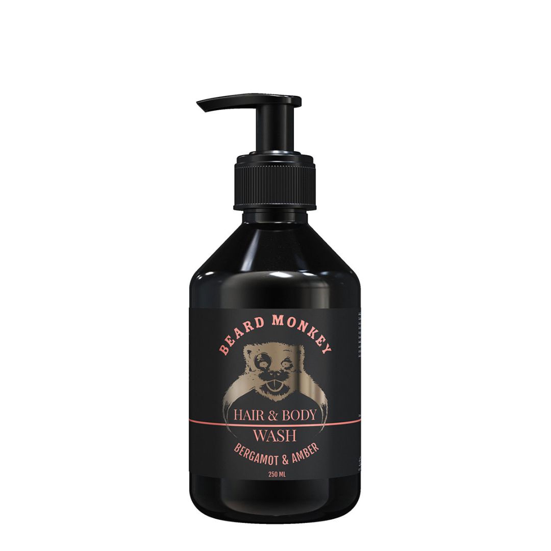 Beard Monkey Bergamot & Amber Hair & Body Wash