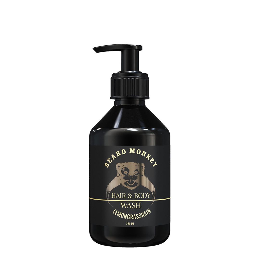 Beard Monkey Lemongrass Hair & Body Wash 250ml
