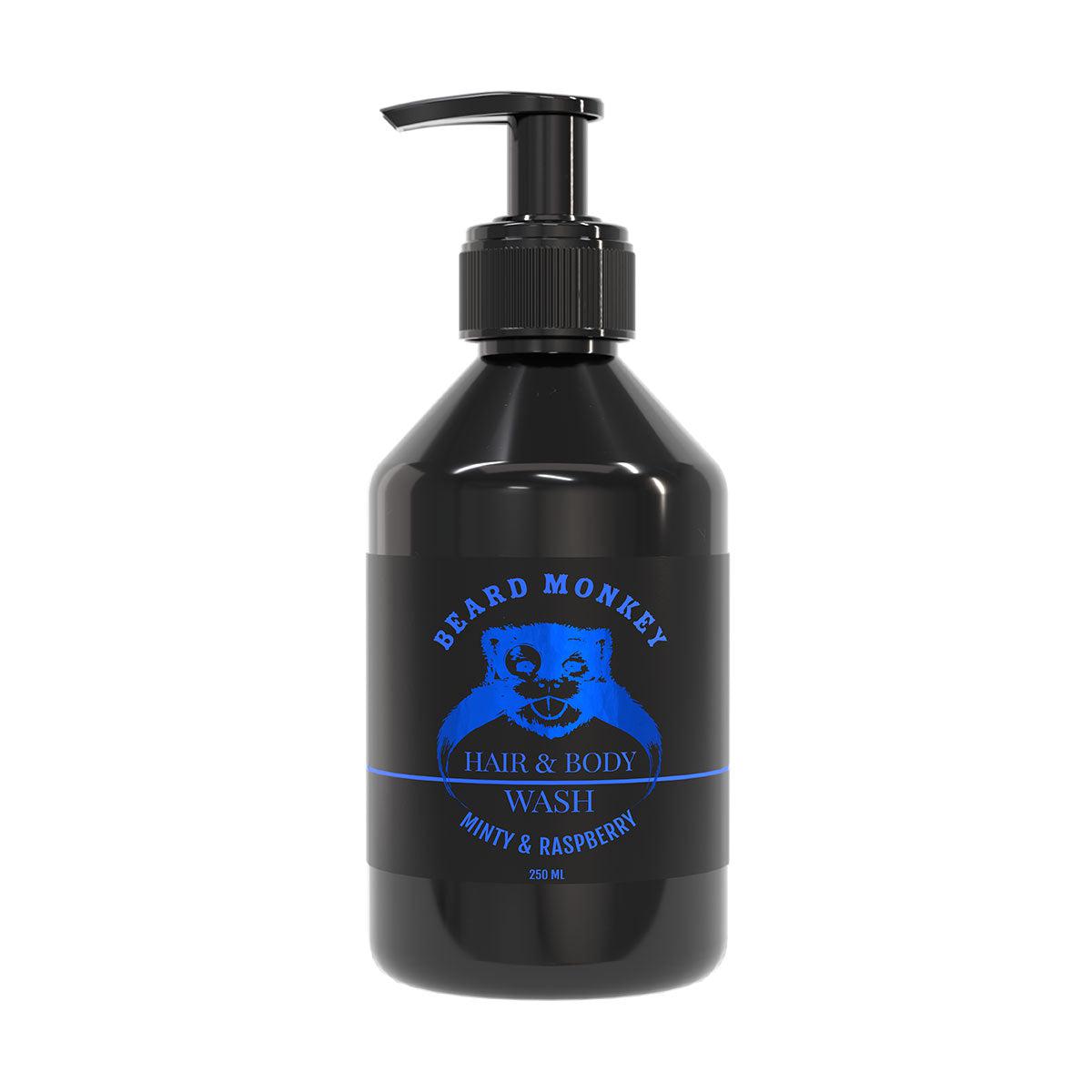 Beard Monkey Minty Raspberry Hair & Body Wash 250ml