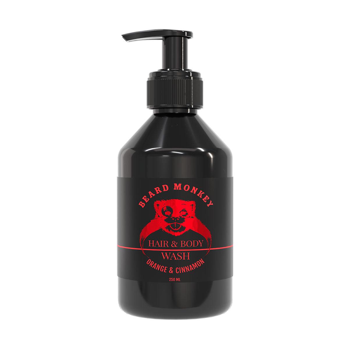 Beard Monkey Orange & Cinnamon Hair & Body Wash 250ml