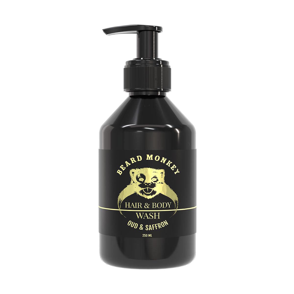 Beard Monkey Oud & Saffran Hair & Body Wash 250ml