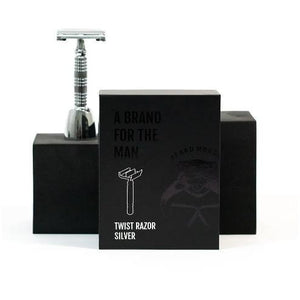 Beard Monkey TwistRazor Silver Ink One Razor Blade