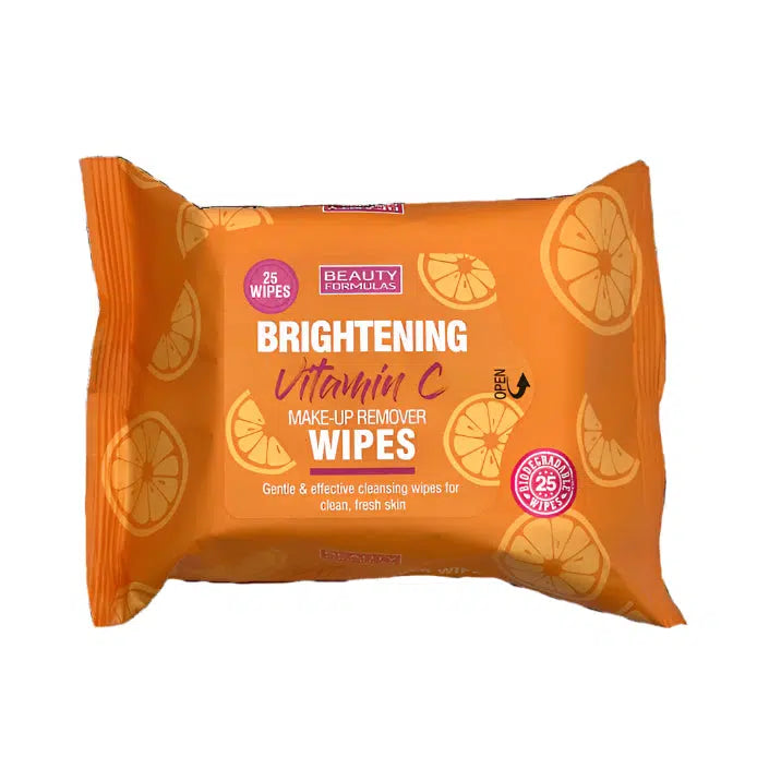 Beauty Formulas Brightening Vitamin C Make Up Remover Wipes