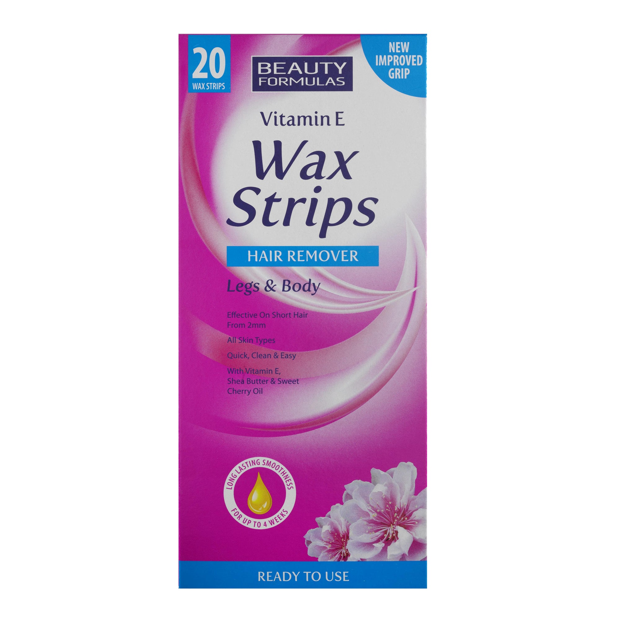 Beauty Formulas E Vitamin Wax Strips