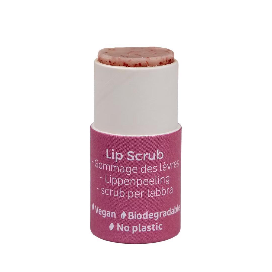 Beauty Made Easy Paper Tube Varaskrúbbur Cranberry