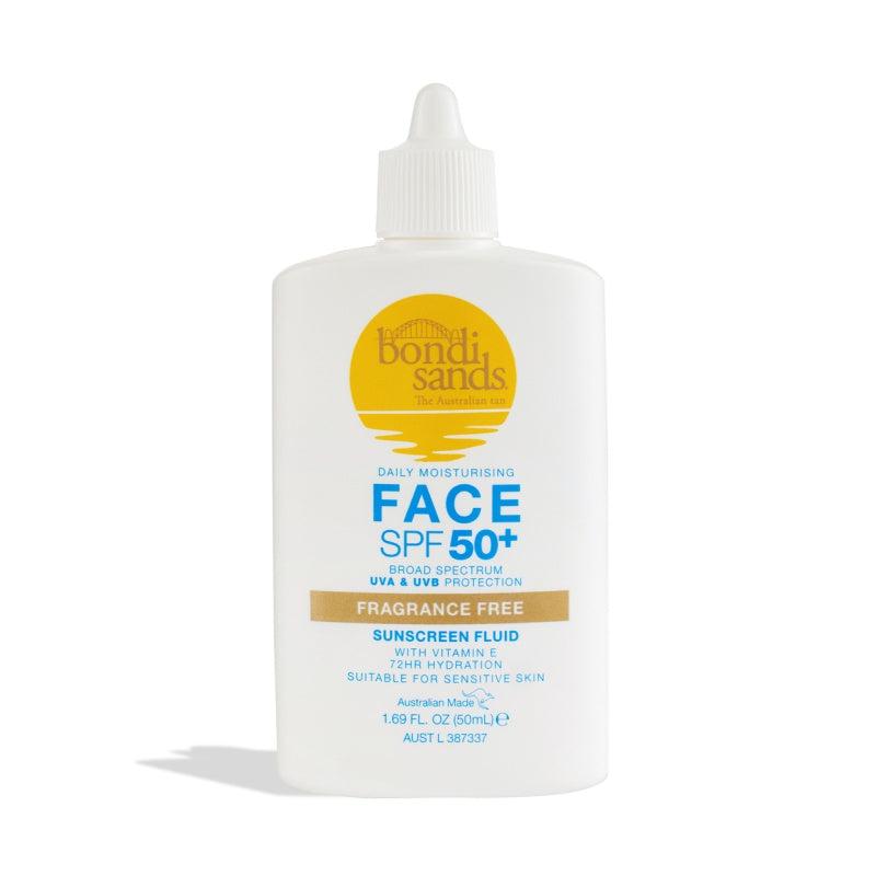 Bondi Sands Fragrance Free SPF 50+ Face Fluid 50ml