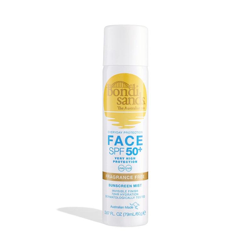 Bondi Sands Fragrance Free SPF 50+ Face Mist 60gr