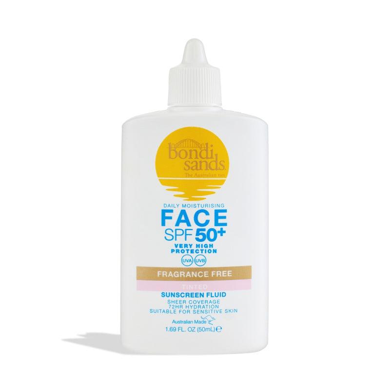 Bondi Sands Fragrance Free SPF 50+ Tinted Face Fluid 50ml