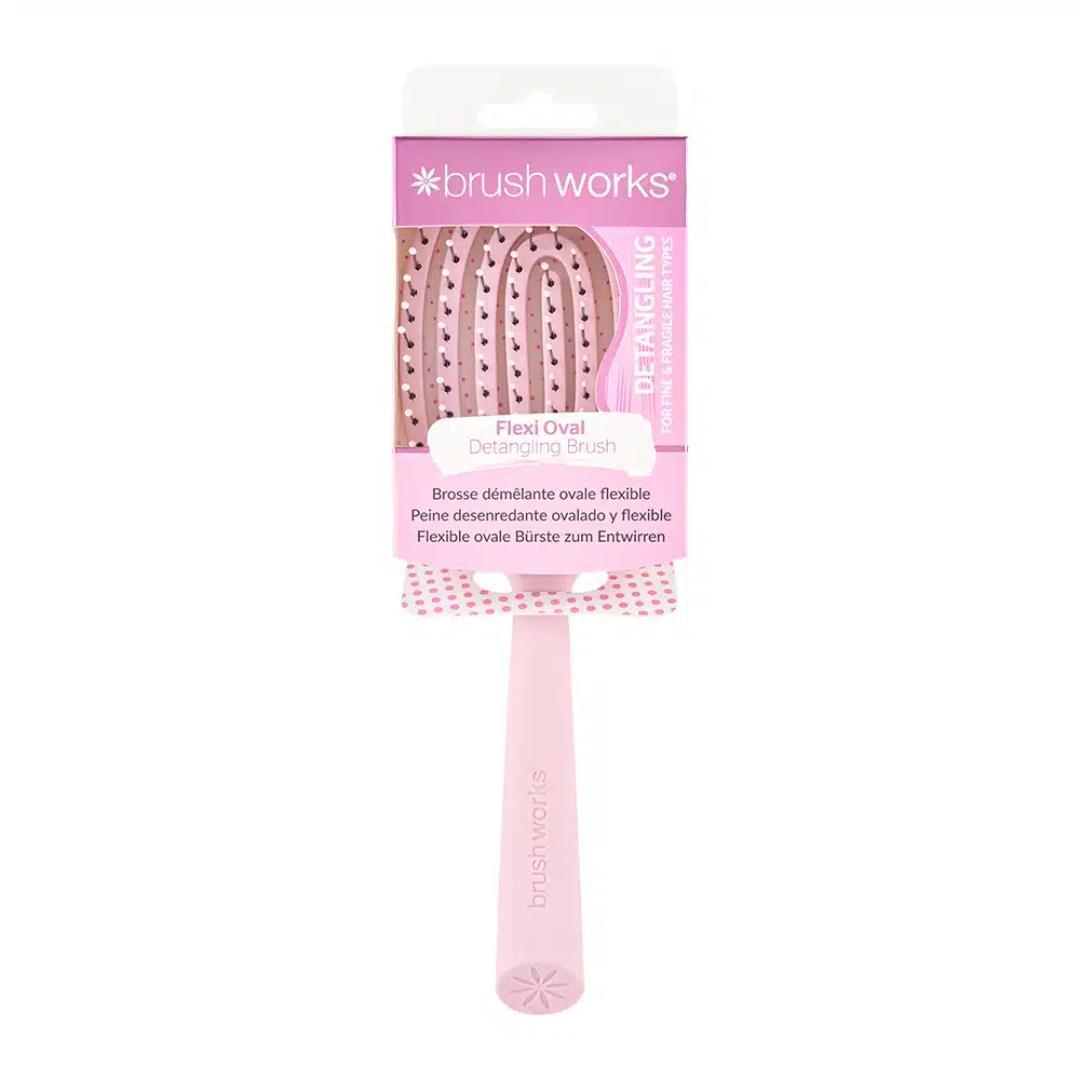 Brush Works Flexi Oval Detangling Brush