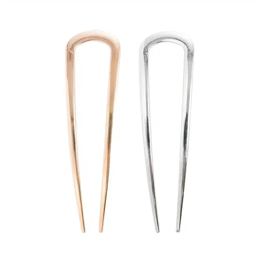 Brush Works French Hair Pin Duo Gold & Silver