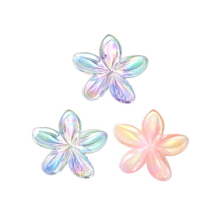 Brush Works Frosted Flower Clips