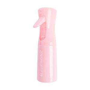 Brush Works Pink Continuous Mist Spray Bottle