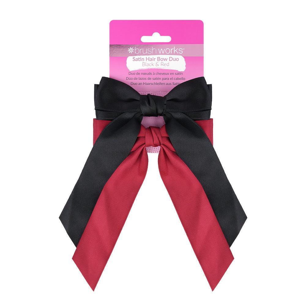 Brush Works Satin Hair Bow Duo