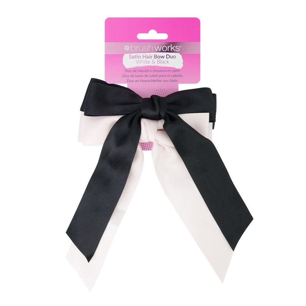 Brush Works Satin Hair Bow Duo